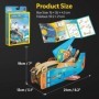 Joc Educativ STEM National Geographic puzzle 3D Lansator de parasute 48 piese